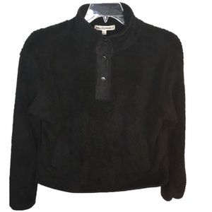 Wallflower Sherpa Teddy Snap Pullover